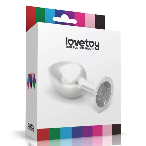 Rosebud Classic Metal Plug L Black