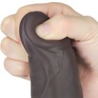 9'' Dual Layered Silicone Rotator Brown