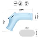 Vibrating Silk Knights Ring with Scrotum Sleeve Blue_B15O50_1