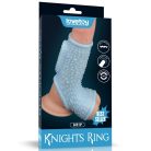 Vibrating Drip Knights Ring with Scrotum Sleeve Blue_B15O50_3