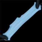 Vibrating Ridge Knights Ring with Scrotum Sleeve_B15O50_1