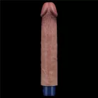 9" REAL SOFTEE Rechargeable Silicone Vibrating Dildo