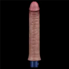 9.5" REAL SOFTEE Rechargeable Silicone Vibrating Dildo