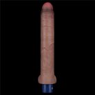 10.5" REAL SOFTEE Rechargeable Silicone Vibrating Dildo