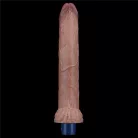 11" REAL SOFTEE Rechargeable Silicone Vibrating Dildo