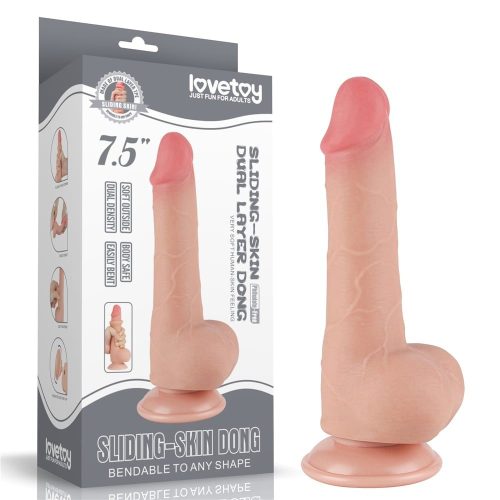 7.5'' Sliding Skin Dual Layer Dong Flesh II_B15O50_3