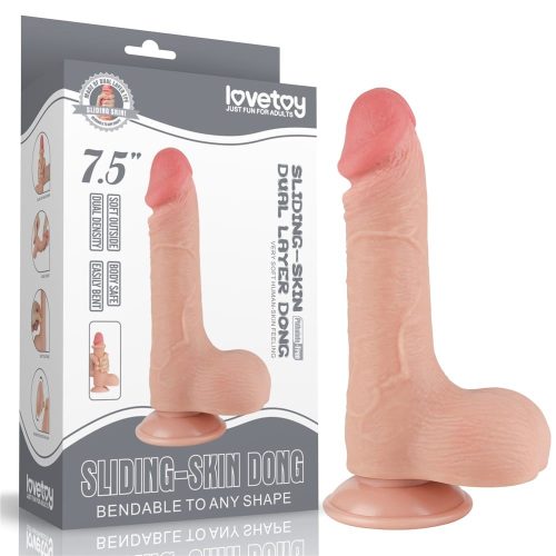 7.5'' Sliding Skin Dual Layer Dong Flesh III_B15O50_3