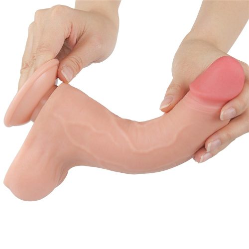 8.5'' Sliding Skin Dual Layer Dong Flesh II_B15O50_3