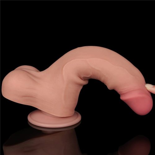 8.5'' Sliding Skin Dual Layer Dong Flesh II_B15O50_3