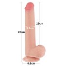 9'' Sliding Skin Dual Layer Dong Flesh_B15O50_3