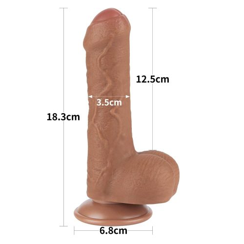 7'' Sliding Skin Dual Layer Dong Brown_B15O50_3