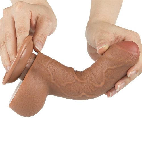 7'' Sliding Skin Dual Layer Dong Brown_B15O50_3