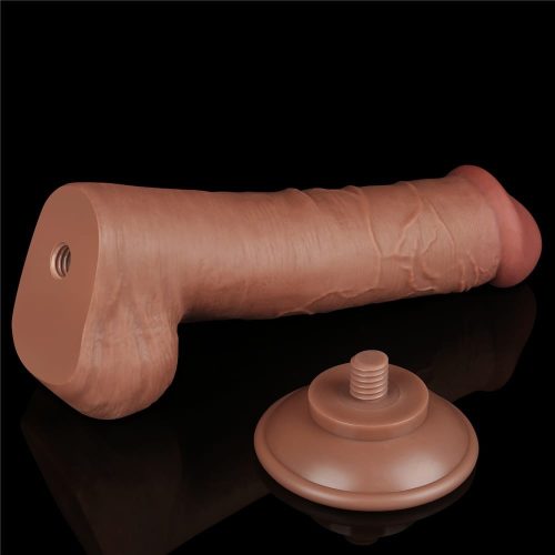 8'' Sliding Skin Dual Layer Dong Brown III_B15O50_3