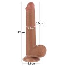 9'' Sliding Skin Dual Layer Dong Brown_B15O50_3