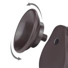 8.5'' Sliding Skin Dual Layer Dong Black I_B15O50_3