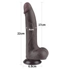 8.5'' Sliding Skin Dual Layer Dong Black I_B15O50_3