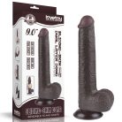 9'' Sliding Skin Dual Layer Dong Black_B15O50_3