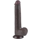 9'' Sliding Skin Dual Layer Dong Black_B15O50_3