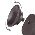 9.5'' Sliding Skin Dual Layer Dong Black_B15O50_3