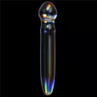 Twilight Gleam Glass Dildo- Prism Glass
