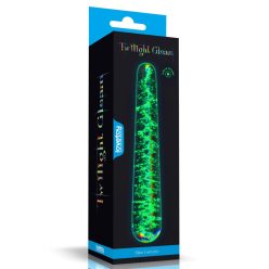   Glow-in-the-dark Twilight Gleam Glass Dildo-Slim Fantasy_B0O50_3