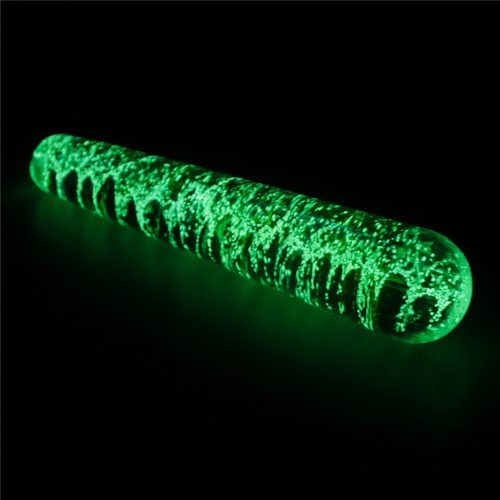 Glow-in-the-dark Twilight Gleam Glass Dildo-Slim Fantasy_B0O50_3