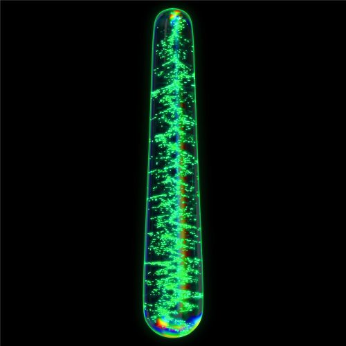 Glow-in-the-dark Twilight Gleam Glass Dildo-Slim Fantasy_B0O50_3