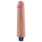 9.5" REAL SOFTEE Rechargeable Vibrating Dildo(Flesh)