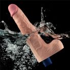 10" REAL SOFTEE Rechargeable Vibrating Dildo(Flesh)_B15O50_4