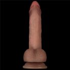 7.5'' Sliding Skin Pro Dual Layer Silicone Dong