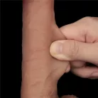8.5'' Sliding Skin Pro Dual Layer Silicone Dong II