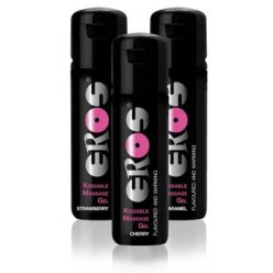   EROS Pleasure - Kissable Massage Gel Warming - CARAMEL - 100ml