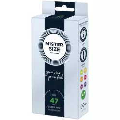 MISTER SIZE 47 mm Condoms 10 pieces