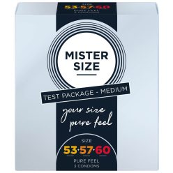 MISTER SIZE - 53-57-60 (3 condoms)