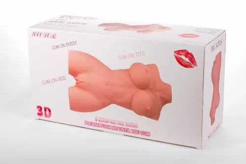 Double Hole 3D Masturbator