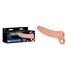 EXTENDOR 8" TPR 2 IN 1 EXTENDER & MASTURBATOR