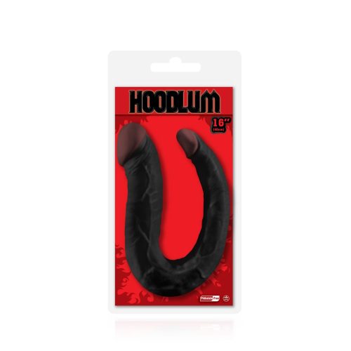 HOODLUM 16" U-SHAPED DONG BLACK_B15O25_4