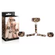 LEOPARD FRENZY COLLAR WITH HAND CUFFS