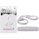 SEX EXTRA - METAL CUFFS & LOVE ROPE WHITE