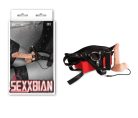 SEXXBIAN 6" VIBRATING DONG & HARNESS_B15O25_4
