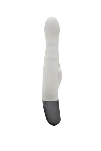 TITANZ 8.5" SILICONE RECHARGEABLE VIBRATOR IN IVORY WHITE_B15O25_4