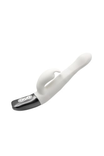 TITANZ 8.5" SILICONE RECHARGEABLE VIBRATOR IN IVORY WHITE_B15O25_4