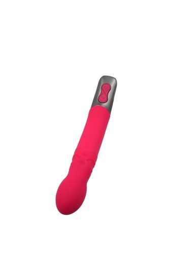 TITANZ 8" SILICONE RECHARGEABLE VIBRATOR IN PINK_B15O25_4