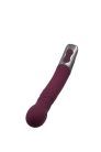 TITANZ 8" SILICONE RECHARGEABLE VIBRATOR IN RUBINE RED_B15O25_4
