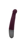 TITANZ 8" SILICONE RECHARGEABLE VIBRATOR IN RUBINE RED_B15O25_4