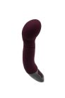 TITANZ 8" SILICONE RECHARGEABLE VIBRATOR IN RUBINE RED_B15O25_4