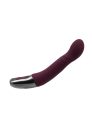 TITANZ 8" SILICONE RECHARGEABLE VIBRATOR IN RUBINE RED_B15O25_4