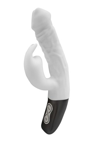 TITANZ 7" SILICONE RECHARGEABLE VIBRATOR IN IVORY WHITE_B15O25_4