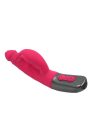TITANZ 7" SILICONE RECHARGEABLE VIBRATOR IN PINK_B15O25_4