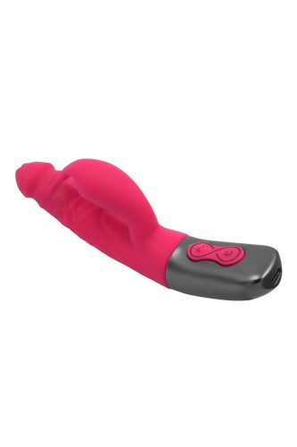 TITANZ 7" SILICONE RECHARGEABLE VIBRATOR IN PINK_B15O25_4